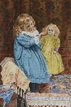Playing Mother-Edward H. Fitchew-Mounted Giclee Print