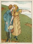 Jack and Jill are Head Over Heels in Love-Edward Hamilton Bell-Art Print