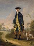 Huntsman with a Whippet-Edward Haytley-Giclee Print