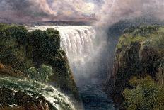 A View of Victoria Falls-Edward Henry Holder-Stretched Canvas