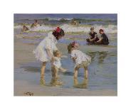 Children Playing at the Seashore-Edward Henry Potthast-Giclee Print