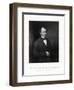 Edward Henry Stanley, 15th Earl of Derby, British Statesman, Mid-Late 19th Century-W Holl-Framed Giclee Print