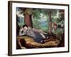 Edward Herbert, 1st Baron Herbert of Cherbury, circa 1610-14 (Miniature)-Isaac Oliver-Framed Giclee Print