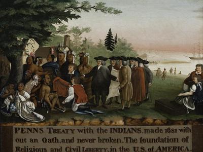 Penn's Treaty with the Indians, 1840-45