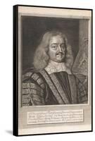 Edward Hide, from 'Historical Memorials of the English Laws' by William Dugdale, London 1666-David Loggan-Framed Stretched Canvas