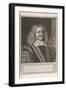 Edward Hide, from 'Historical Memorials of the English Laws' by William Dugdale, London 1666-David Loggan-Framed Giclee Print