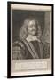 Edward Hide, from 'Historical Memorials of the English Laws' by William Dugdale, London 1666-David Loggan-Framed Giclee Print