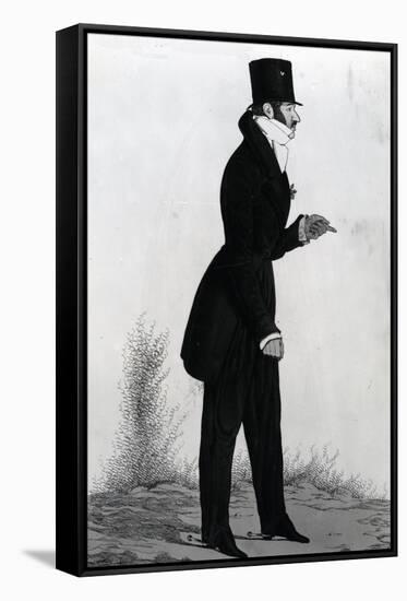 Edward Hughes Ball Hughes, the Golden Ball, 1819-Richard Dighton-Framed Stretched Canvas