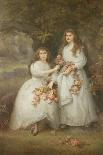 The Family Pew-Edward Hughes-Framed Stretched Canvas