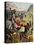 Edward I Attacks Scotland-null-Stretched Canvas