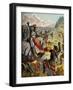 Edward I Attacks Scotland-null-Framed Giclee Print