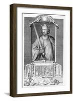 Edward I, King of England, (18th century)-George Vertue-Framed Giclee Print