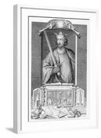 Edward I, King of England, (18th century)-George Vertue-Framed Giclee Print