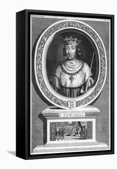 Edward I, King of England-Smith-Framed Stretched Canvas