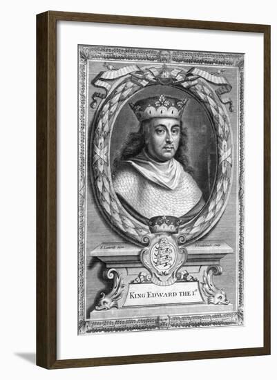 Edward I of England, (1239-130)-P Vanderbanck-Framed Giclee Print