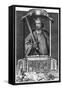 Edward I of England-George Vertue-Framed Stretched Canvas