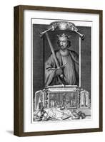 Edward I of England-George Vertue-Framed Giclee Print