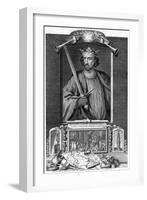 Edward I of England-George Vertue-Framed Giclee Print