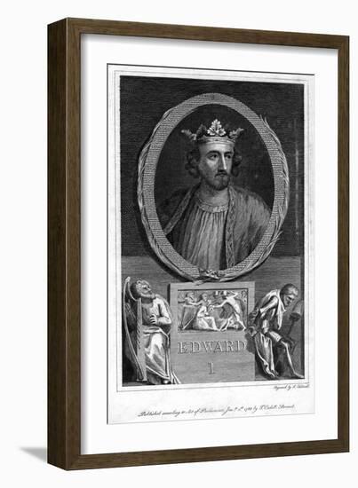 Edward I of England-J Caldwall-Framed Giclee Print