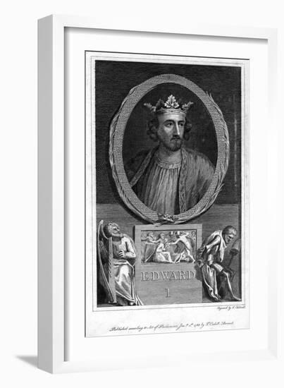 Edward I of England-J Caldwall-Framed Giclee Print