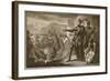 Edward I Removing the Stone from Scone, Engraved by Neagle-Henry Tresham-Framed Giclee Print