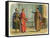 Edward I Threatens Roger-James Doyle-Framed Stretched Canvas