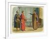 Edward I Threatens Roger-James Doyle-Framed Art Print