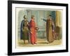 Edward I Threatens Roger-James Doyle-Framed Art Print