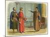 Edward I Threatens Roger-James Doyle-Mounted Art Print