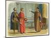 Edward I Threatens Roger-James Doyle-Mounted Art Print