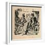 'Edward II. and his Favourite, Piers Gaveston', c1860, (c1860)-John Leech-Framed Giclee Print