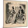 'Edward II. and his Favourite, Piers Gaveston', c1860, (c1860)-John Leech-Mounted Giclee Print