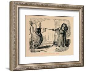 'Edward II. resigning his Crown', c1860, (c1860)-John Leech-Framed Giclee Print