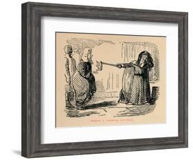 'Edward II. resigning his Crown', c1860, (c1860)-John Leech-Framed Giclee Print