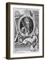 Edward III, 14th century King of England, (18th century)-George Vertue-Framed Giclee Print