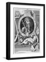 Edward III, 14th century King of England, (18th century)-George Vertue-Framed Giclee Print