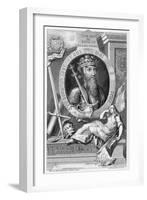 Edward III, 14th century King of England, (18th century)-George Vertue-Framed Giclee Print