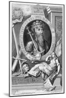 Edward III, 14th century King of England, (18th century)-George Vertue-Mounted Giclee Print