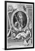 Edward III, 14th century King of England, (18th century)-George Vertue-Framed Giclee Print