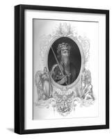 'Edward III', 1859-George Vertue-Framed Giclee Print