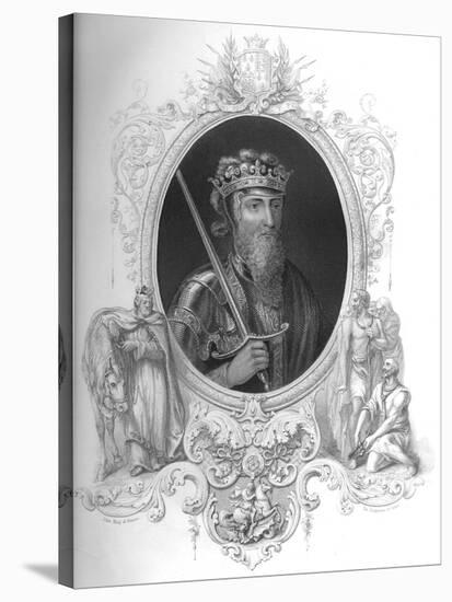 'Edward III', 1859-George Vertue-Stretched Canvas