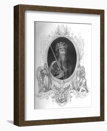 'Edward III', 1859-George Vertue-Framed Giclee Print