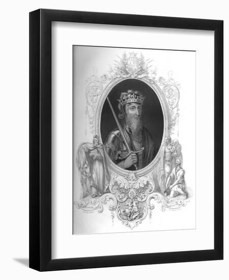 'Edward III', 1859-George Vertue-Framed Giclee Print