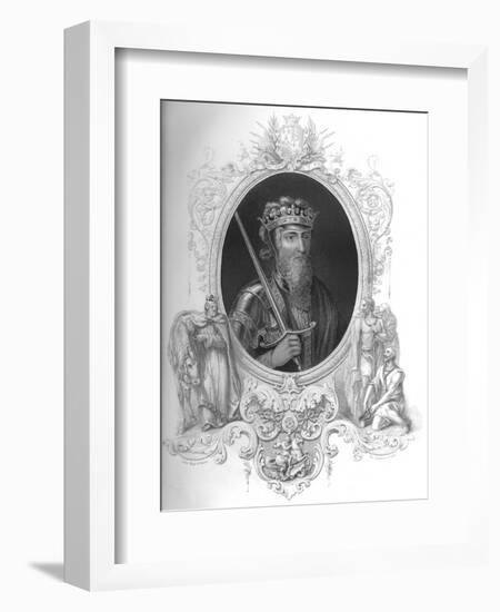 'Edward III', 1859-George Vertue-Framed Giclee Print