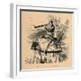 'Edward III at the Battle of Cressy', c1860, (c1860)-John Leech-Framed Giclee Print