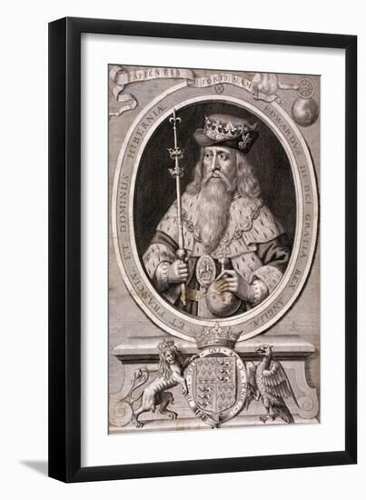 Edward III, King of England, C1370-null-Framed Giclee Print