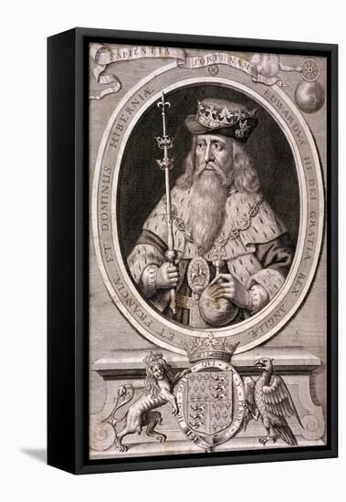 Edward III, King of England, C1370-null-Framed Stretched Canvas