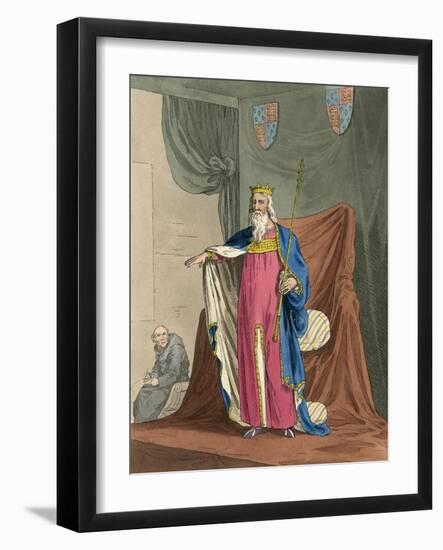 Edward III-Charles Hamilton Smith-Framed Art Print