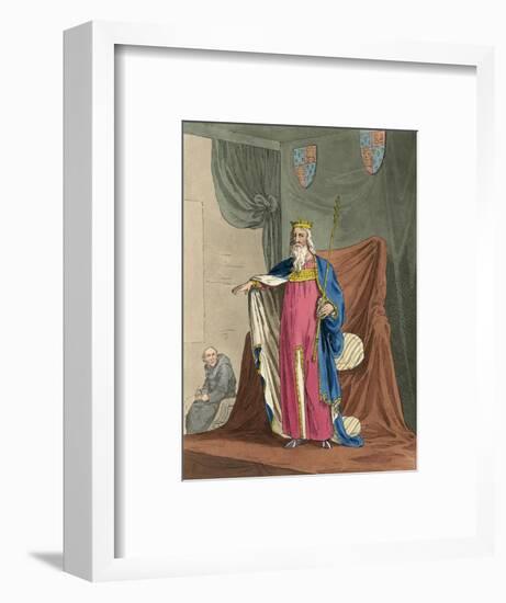 Edward III-Charles Hamilton Smith-Framed Art Print