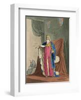 Edward III-Charles Hamilton Smith-Framed Art Print